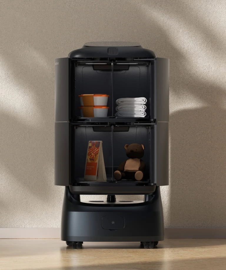 Smart Delivery Robot - Autonomous cross-floor delivery system with secure compartments for hotel operations